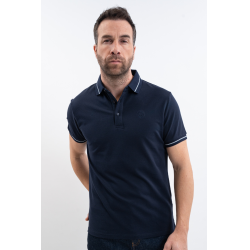 Polo Harcour Oscar homme Marine Bleu marine Polo Harcour Oscar homme Marine Bleu marine