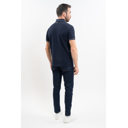 Polo Harcour Oscar heren Marine Marineblauw