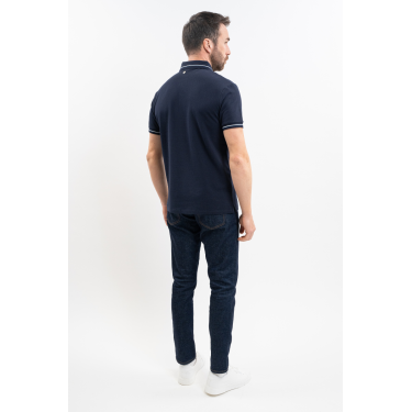 Polo Harcour Oscar homme Marine Bleu marine Polo Harcour Oscar homme Marine Bleu marine