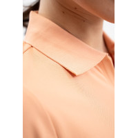 Polo technique Harcour Pepite femme Abricot Orange
