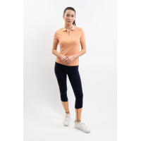 Polo technique Harcour Popsy femme Abricot Orange