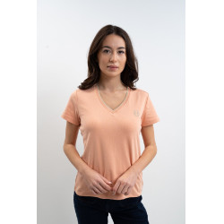 T-shirt Harcour Taraza dames Abrikoos Oranje