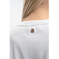 Tee-shirt Harcour Tchaka femme Blanc Tee-shirt Harcour Tchaka femme Blanc