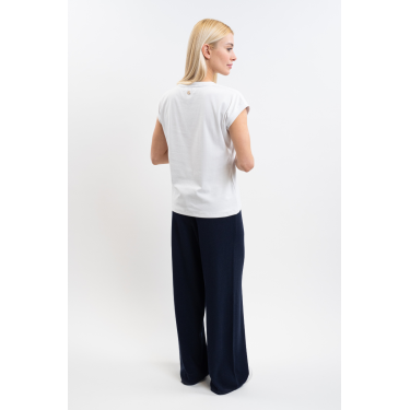 Tee-shirt Harcour Tchaka femme Blanc Tee-shirt Harcour Tchaka femme Blanc