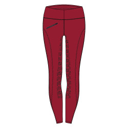 Legging d'équitation Easy Rider Dietse FullGrip enfant Rouge allure