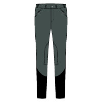 Pantalon d'équitation Euro-Star Marcello Kneegrip homme Dark Castor Gris Pantalon d'équitation Euro-Star Marcello Kneegrip homme Dark Castor Gris