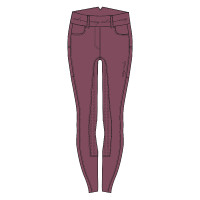 KIDS Legging d'équitation Easy Rider Rihanna FullGrip Rose d'aubépine KIDS Legging d'équitation Easy Rider Rihanna FullGrip Rose d'aubépine