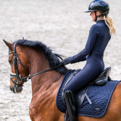 Tapis de selle Euro-Star Cato DR Marine Bleu marine