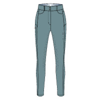 Pantalon d'équitation Euro-Star Empressive FullGrip Bleu délavé