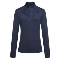 Polo in tech Imperial Riding Gaby Marine Marineblauw