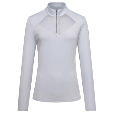 Polo en tech Imperial Riding Gaby Crystal Bleu Polo en tech Imperial Riding Gaby Crystal Bleu