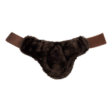 Protège-boulets Spider Man avec mouton synthétique Equestro Marron