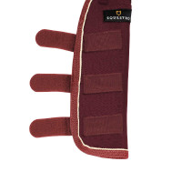 Gewatteerde en waterdichte staartbeschermer Equestro Bordeaux