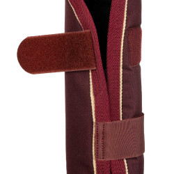 Protège-queue rembourré et imperméable Equestro Bordeaux