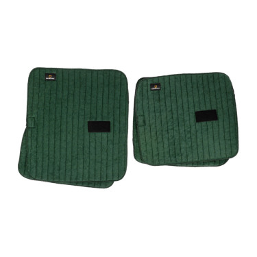 Sous-bandes en éponge par 4 Equestro Vert chasseur