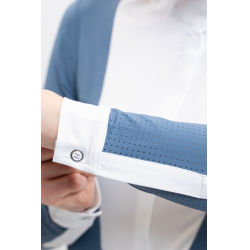 Polo de concours Harcour Coco femme Steel blue Bleu Polo de concours Harcour Coco femme Steel blue Bleu