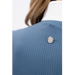 Polo de concours Harcour Coco femme Steel blue Bleu Polo de concours Harcour Coco femme Steel blue Bleu