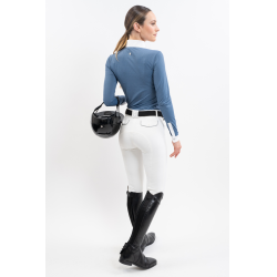 Polo de concours Harcour Coco femme Steel blue Bleu Polo de concours Harcour Coco femme Steel blue Bleu