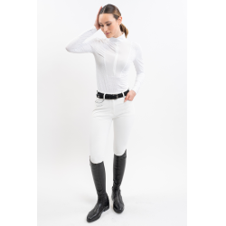 Polo de concours Harcour Coco femme Blanc