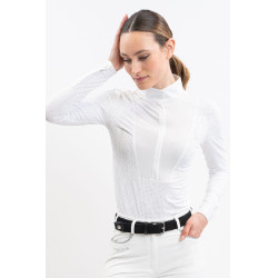 Polo de concours Harcour Coco femme Blanc