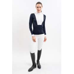 Polo de concours Harcour Stella femme Marine Bleu marine Polo de concours Harcour Stella femme Marine Bleu marine