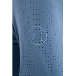 Polo Harcour Breezi femme Steel blue Bleu