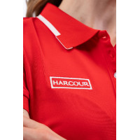 Polo Harcour Douve femme Swiss Equestrian Friends Rouge Polo Harcour Douve femme Swiss Equestrian Friends Rouge