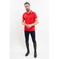 Polo Harcour Dranse homme Swiss Eequestrian Friends Rouge Polo Harcour Dranse homme Swiss Eequestrian Friends Rouge