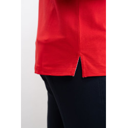 Polo Harcour Dranse heren Swiss Equestrian Friends Rood Polo Harcour Dranse heren Swiss Equestrian Friends Rood