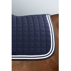 Tapis de selle personnalisable Harcour Soft Marine Bleu marine