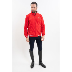 Harcour Menthue Unisex Jas Swiss Equestrian Friends Rood Harcour Menthue Unisex Jas Swiss Equestrian Friends Rood