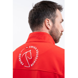 Veste Harcour Menthue Unisexe Swiss Equestrian Friends Rouge Veste Harcour Menthue Unisexe Swiss Equestrian Friends Rouge