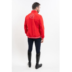 Harcour Menthue Unisex Jas Swiss Equestrian Friends Rood Harcour Menthue Unisex Jas Swiss Equestrian Friends Rood