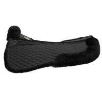 Amortisseur Stübben dressage en peau d'agneau Streamline Noir