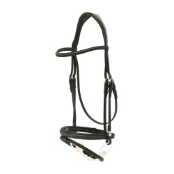 Bridon Stübben Pro-Jump avec Slide&Lock Noir / noir Bridon Stübben Pro-Jump avec Slide&Lock Noir / noir