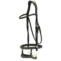 Bridon Stübben Pro-Jump avec Slide&Lock Noir / noir