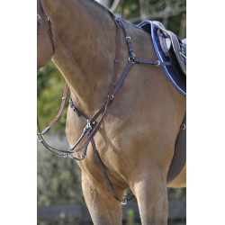 Collier de chasse Stübben SideFit avec fourche amovible et réglable Ebène / ébène Collier de chasse Stübben SideFit avec fourche amovible et réglable Ebène / ébène