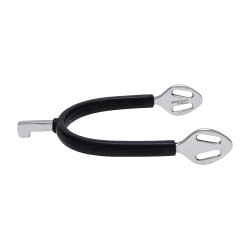 Eperons Stübben 1149 Fine Line acier inox caoutchouté