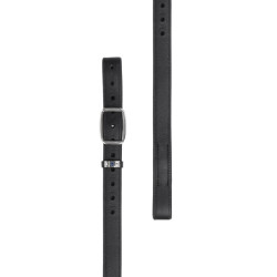 Etrivières Stübben Luxe Mono largeur 1" doublée Noir