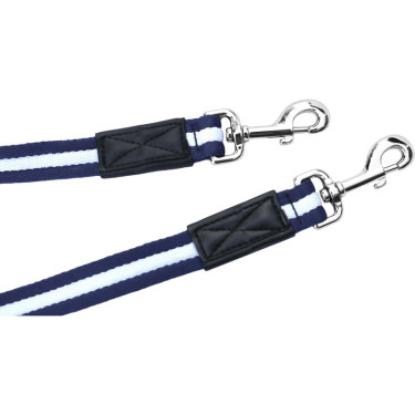 Lange teugels AKA Stübben Blauw / Wit