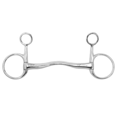 Stübben Baucherbit 2439 Fine Line roestvrij staal mondstuk 14 mm