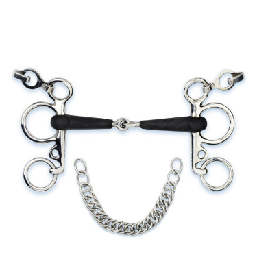 Mors Pelham Stübben 2242 caoutchouté canon 16 mm