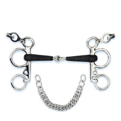 Mors Pelham Stübben 2242 caoutchouté canon 16 mm