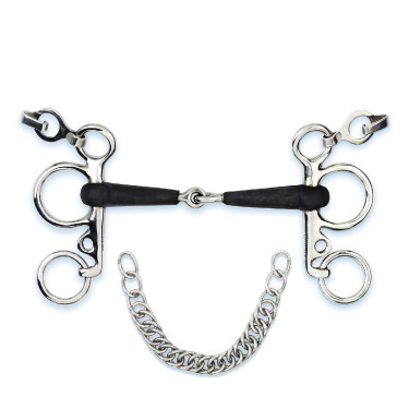 Mors Pelham Stübben 2242 caoutchouté canon 16 mm