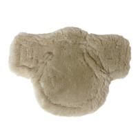 Rembourrage Stübben sangle bavette Equi-Soft® Beige / brun