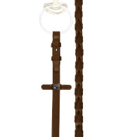 Rênes de hunter Stübben cuir tressé Havane Marron Rênes de hunter Stübben cuir tressé Havane Marron