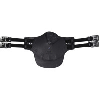Sangle bavette Stübben Equi-Soft® sans rembourrage Noir Sangle bavette Stübben Equi-Soft® sans rembourrage Noir