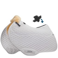 Tapis de saut d'obstacle Stübben peau d'agneau Streamline Close Contact