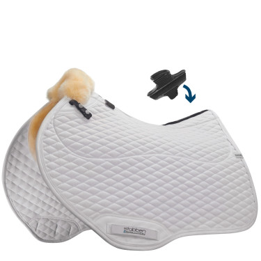 Tapis de saut d'obstacle Stübben peau d'agneau Streamline Close Contact Tapis de saut d'obstacle Stübben peau d'agneau Streamline Close Contact