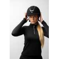 Casque d'équitation Solara II Horze Noir / noir